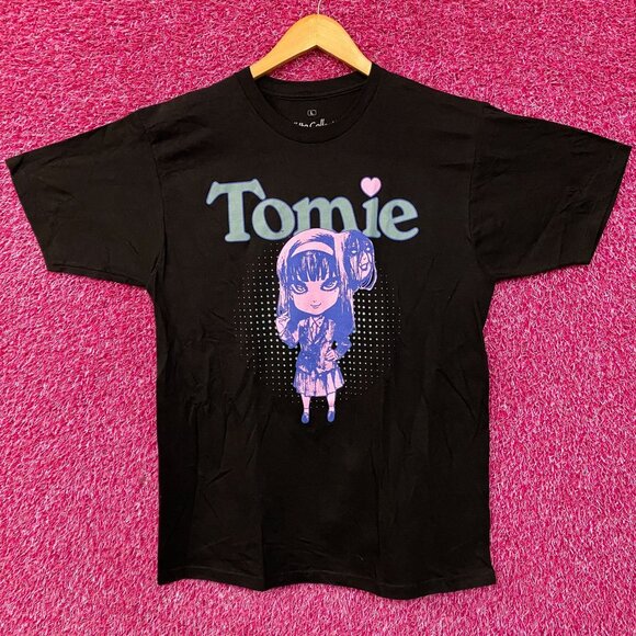 Junji Ito Tomie Chibi Tonal Horror Manga T-shirt Large - Picture 1 of 4